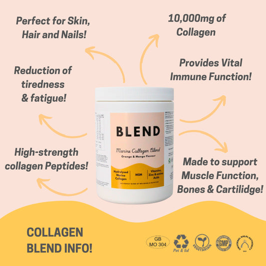 Marine Collagen Blend - Orange & Mango Flavour